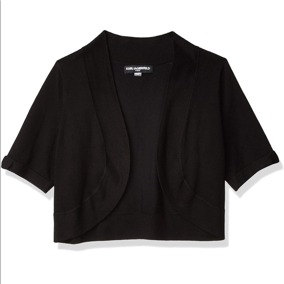Karl Lagerfeld Paris Womens Bow Tie Cardigan XS - Picture 1 of 9